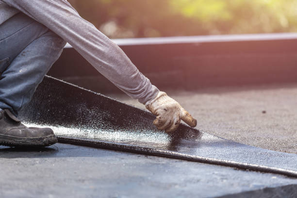 Professional Exterior Waterproofing technician working in Midland, WA